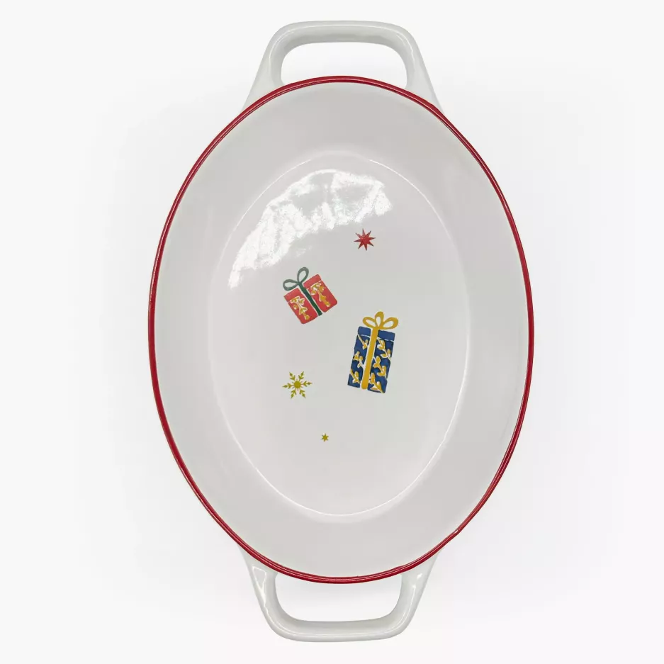 Formy do pieczenia świąteczne DUKA LYCKLIG 2 szt. kamionkowe