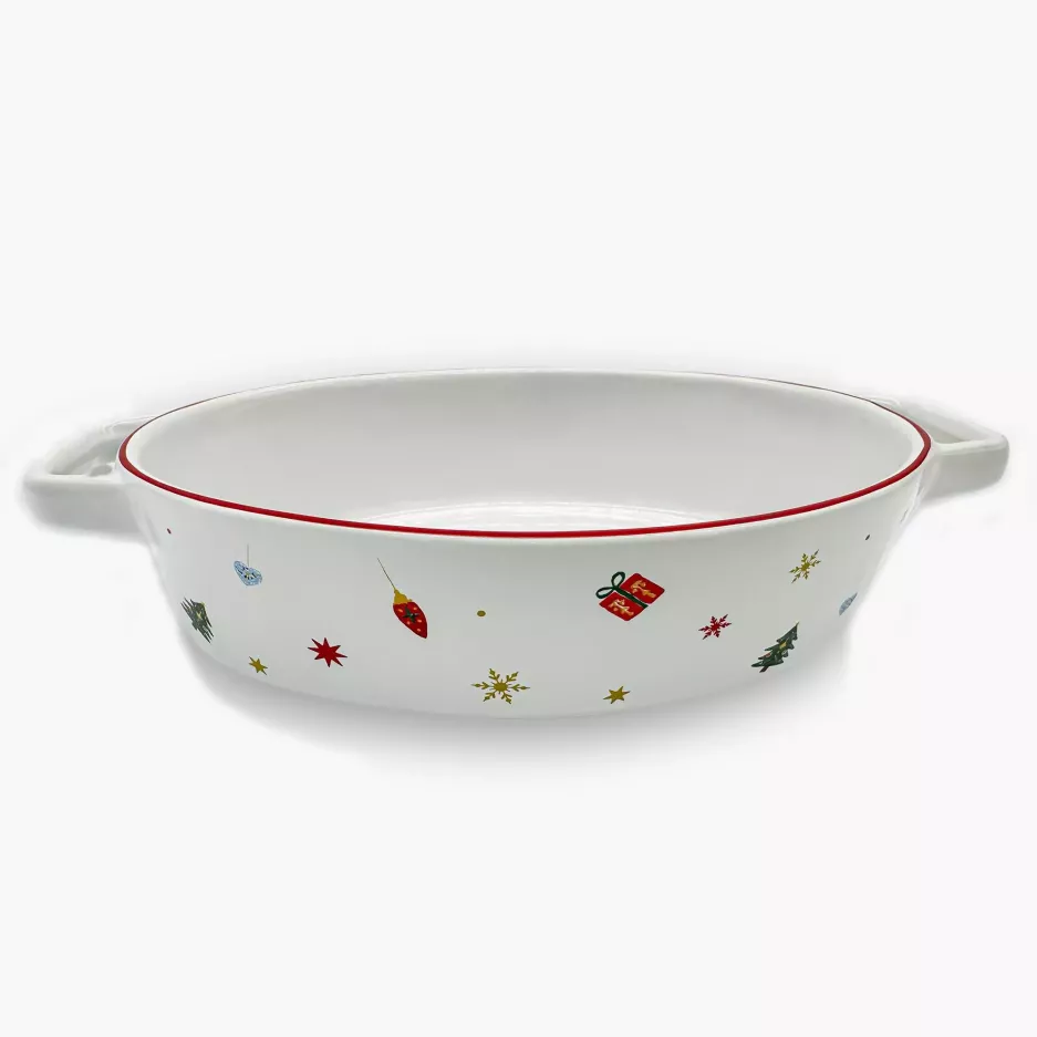 Formy do pieczenia świąteczne DUKA LYCKLIG 2 szt. kamionkowe