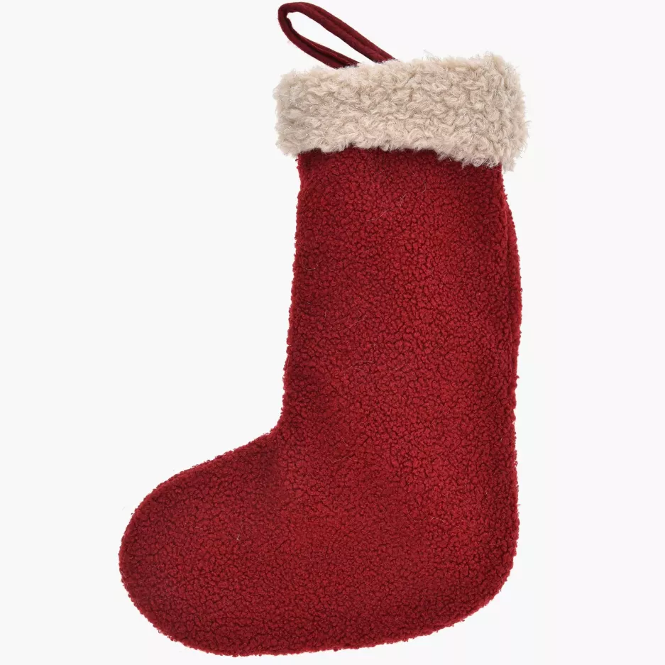 Skarpeta świąteczna mysz DUKA LILLIPUT 34 cm czerwona