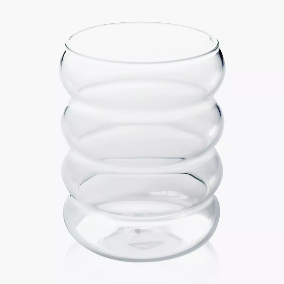 Szklanka do napojów DUKA CASUAL 350 ml bubble szklana