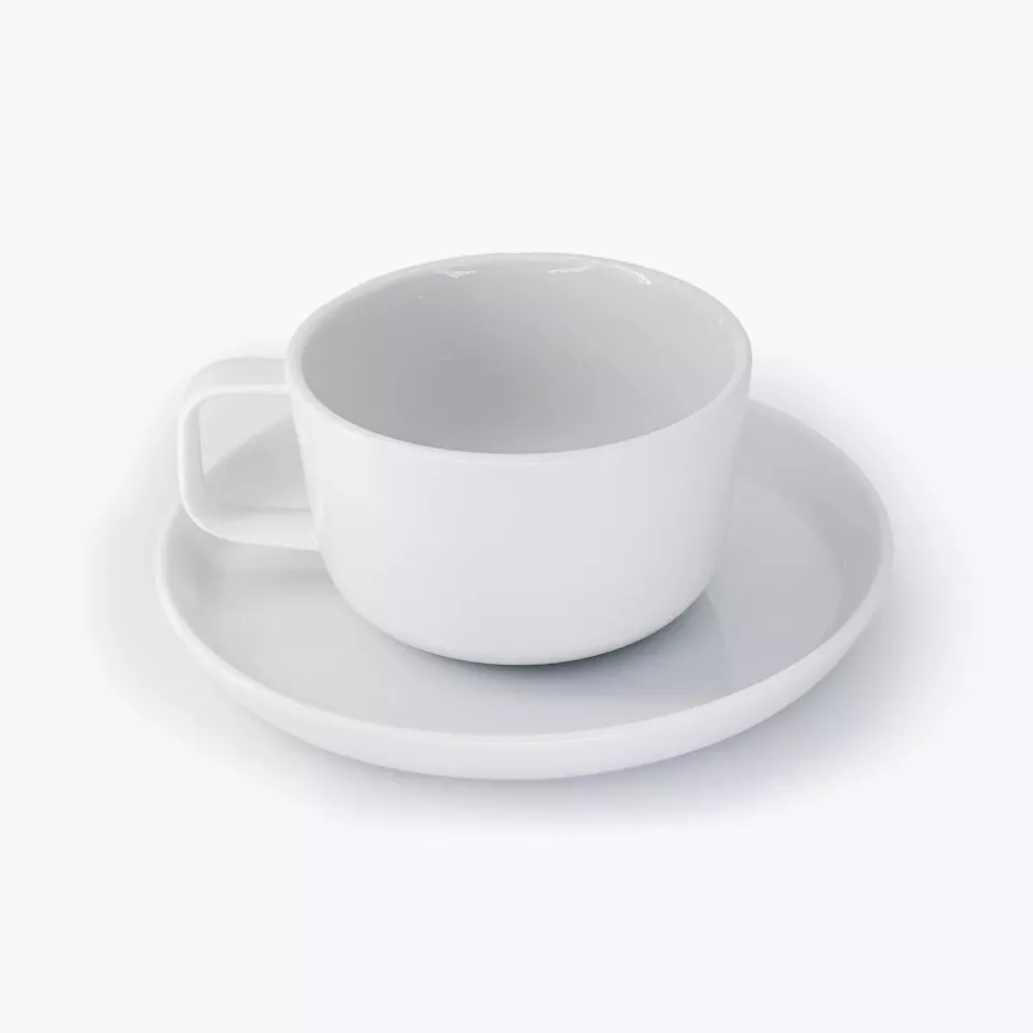 Filiżanka ze spodkiem DUKA NORD 320 ml 17 cm