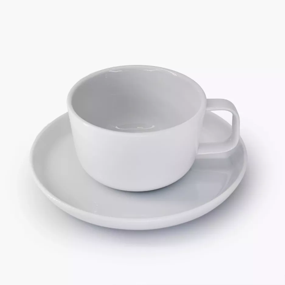 Filiżanka ze spodkiem DUKA NORD 320 ml 17 cm