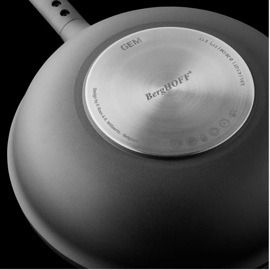 Patelnia wok BERGHOFF GEM 24 cm aluminiowa