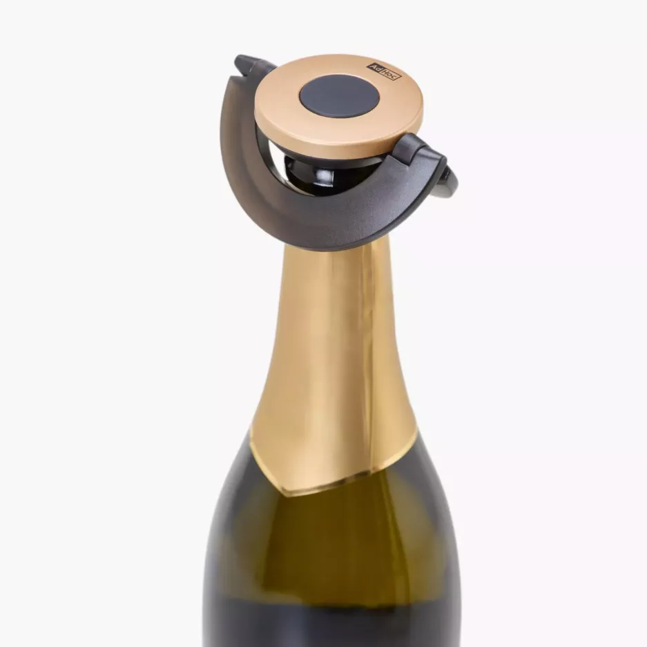 Korek do szampana ADHOC GUSTO czarny złoty