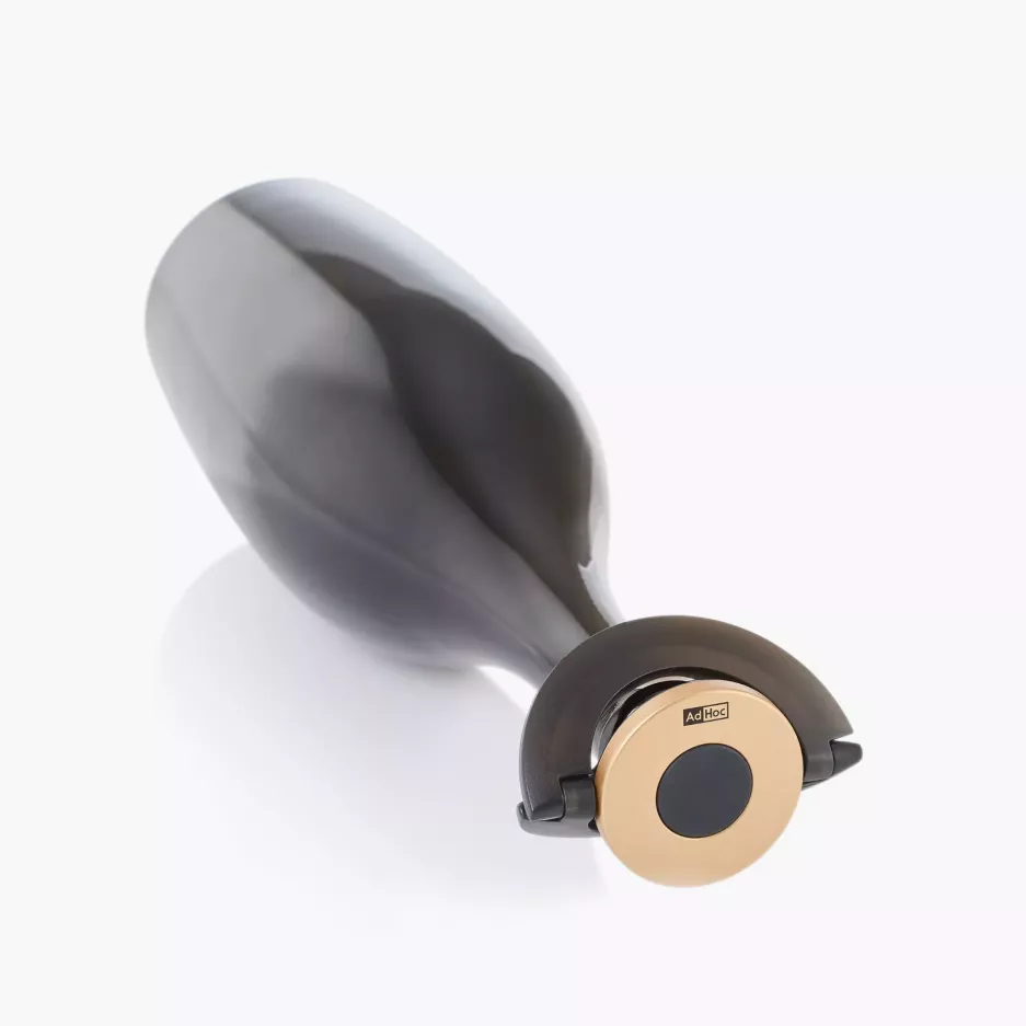 Korek do szampana ADHOC GUSTO czarny złoty