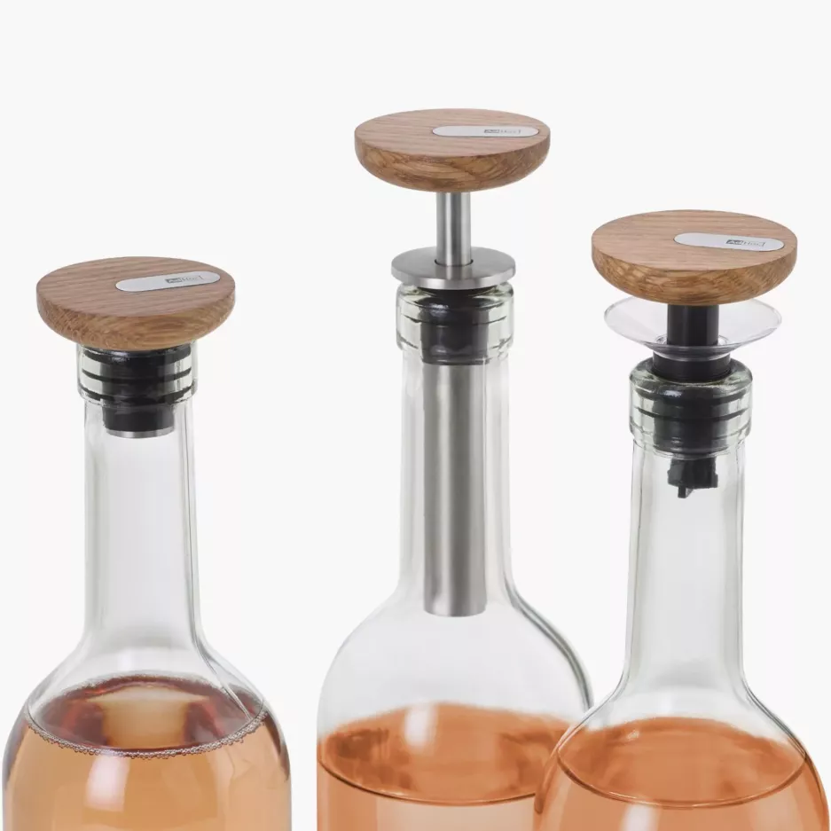 Korek do wina ADHOC CASQ czarny