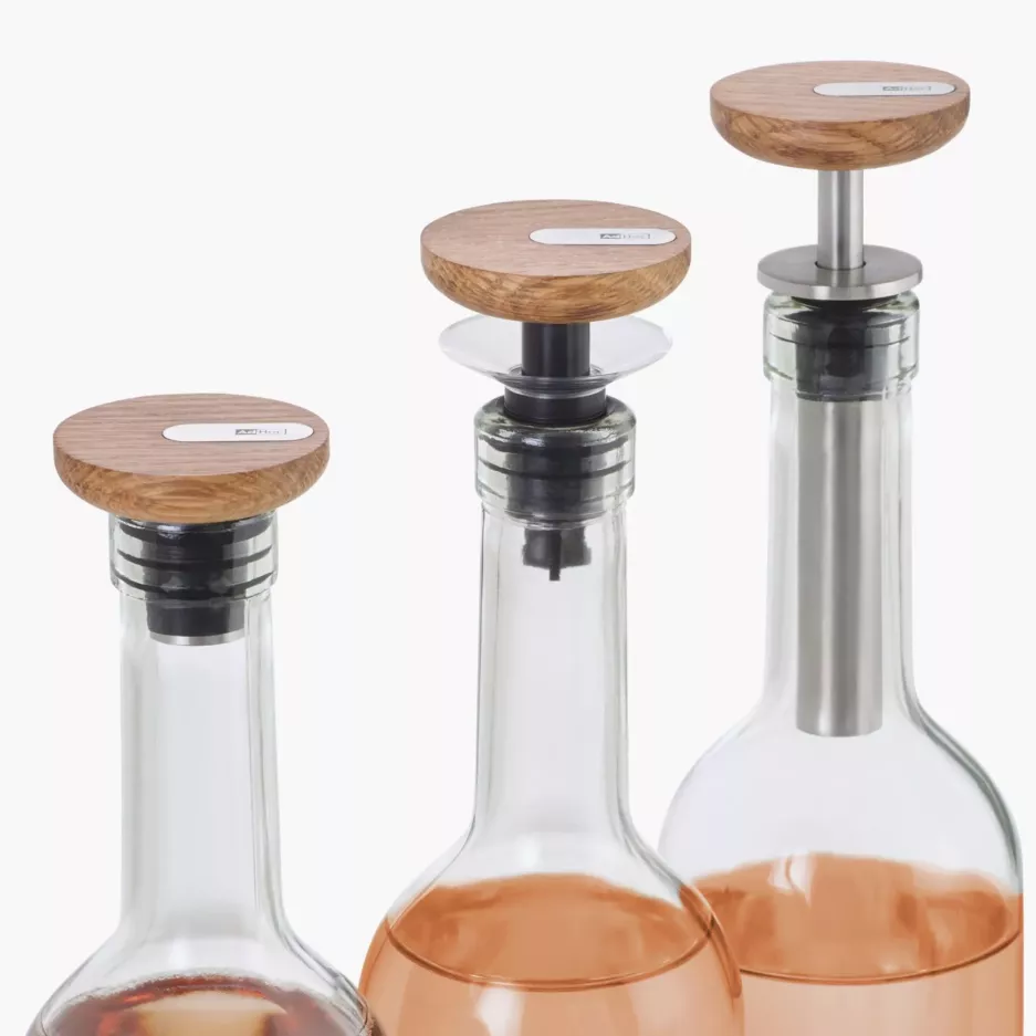 Korek do wina ADHOC CASQ czarny