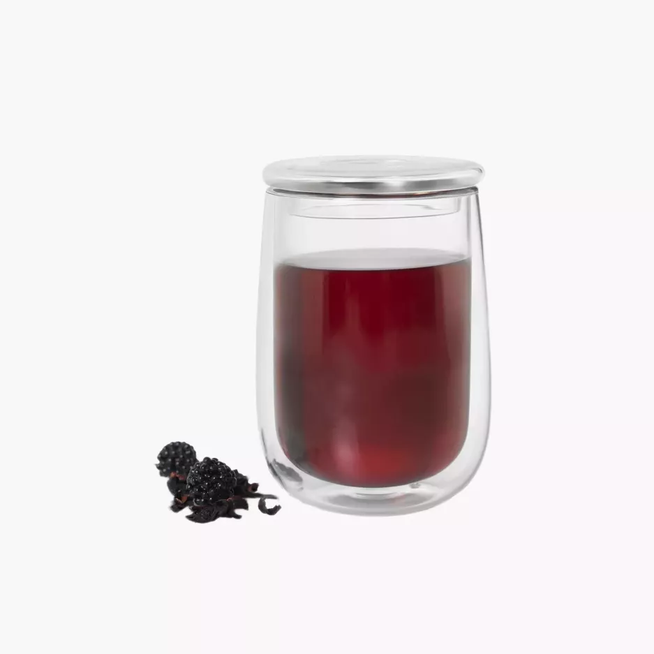 Szklanka z zaparzaczem ADHOC FUSION szklana