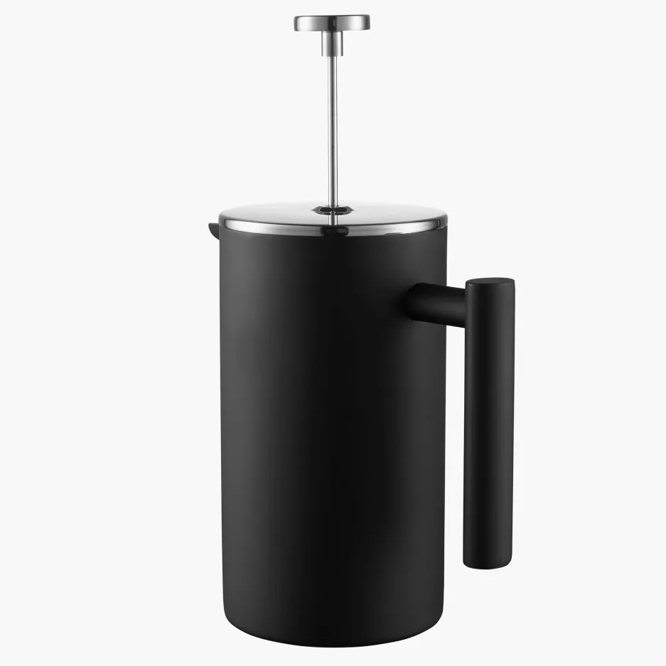 Zaparzacz do kawy French Press DUKA BARISTA 1100 ml czarny stal nierdzewna