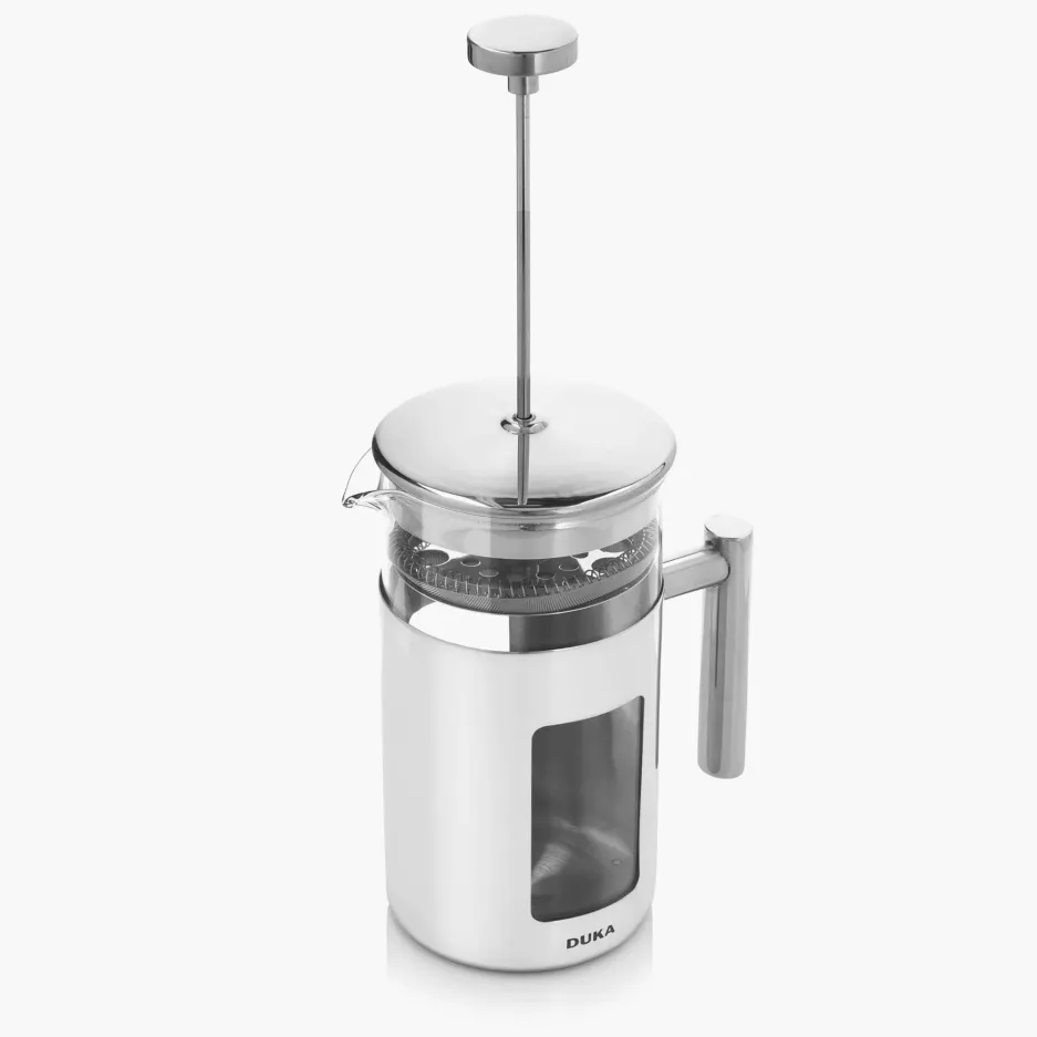 Dzbanek z zaparzaczem French Press DUKA BARISTA 1 l szklany