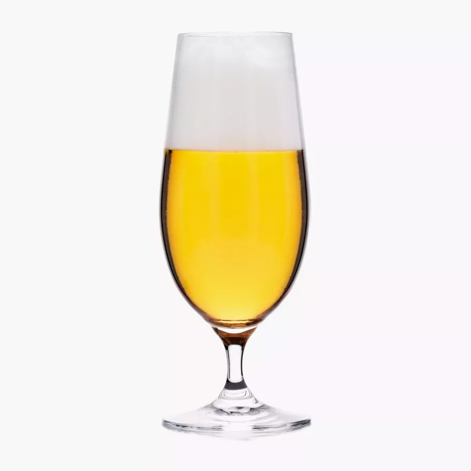 Zestaw 4 szklanek do piwa pokal DUKA BEER 460 ml transparentny szkło