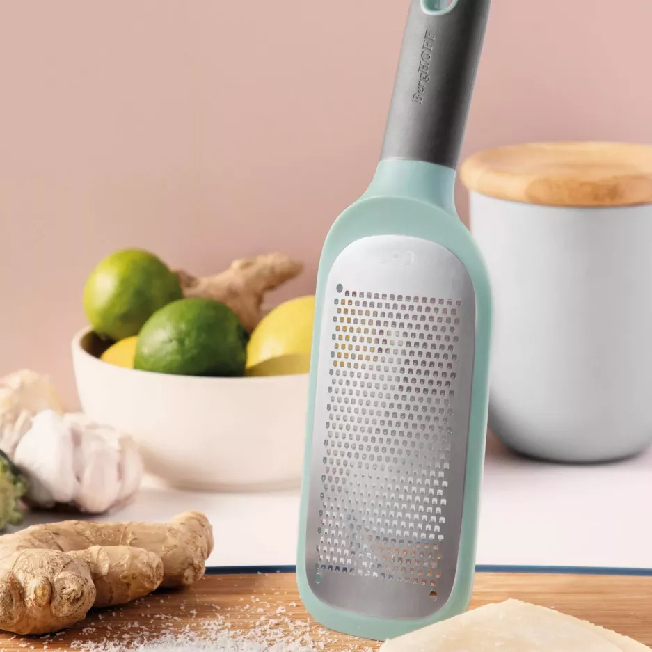 Tarka kuchenna z uchwytem małe otwory BERGHOFF LEO stal tworzywo sztuczne