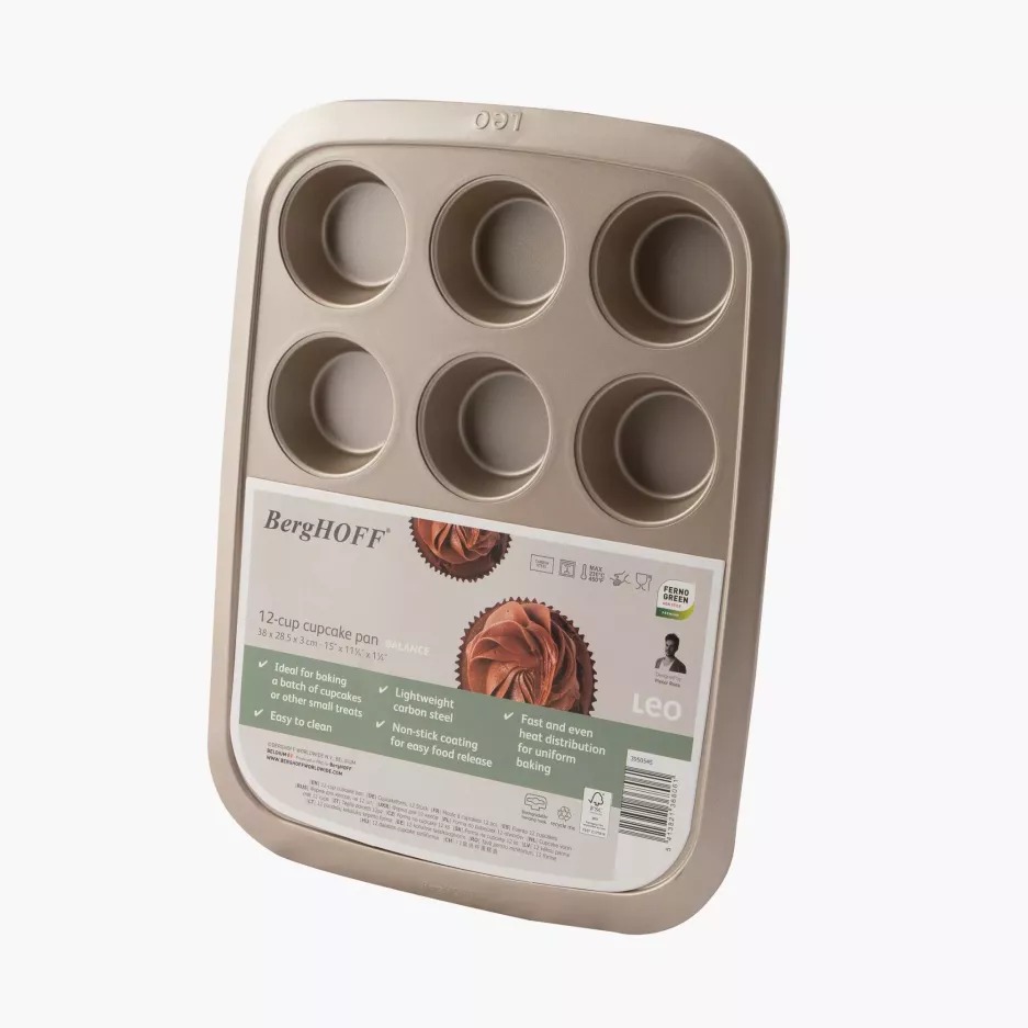 Forma do muffinów BERGHOFF BALANCE 12 otworów 6.5x2.5 cm