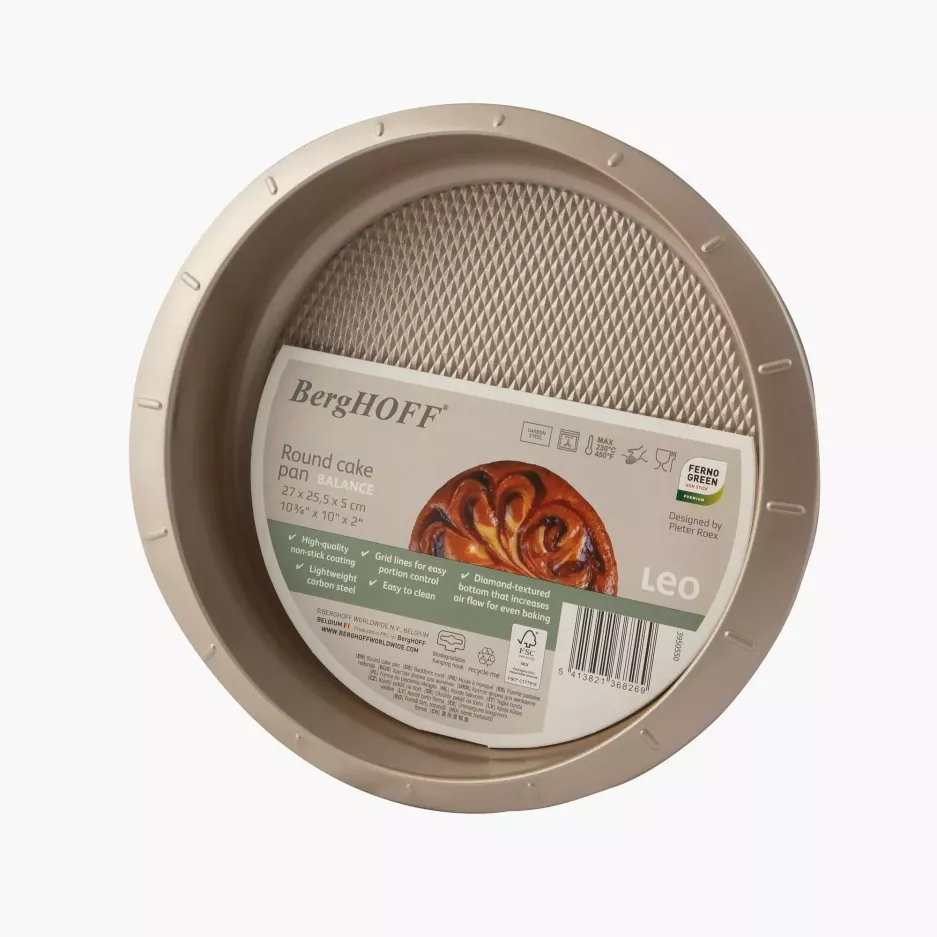 Forma do pieczenia okrągła BERGHOFF BALANCE 23 cm stalowa