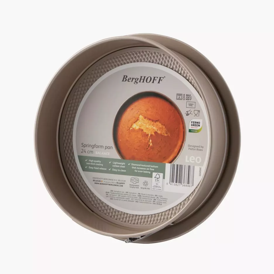 Tortownica BERGHOFF BALANCE 24 cm stalowa