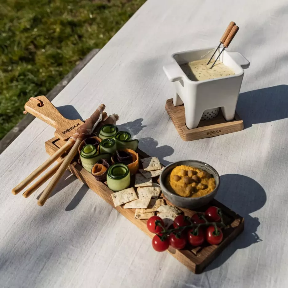 Zestaw do sera BOSKA Friends deska i 3 noże