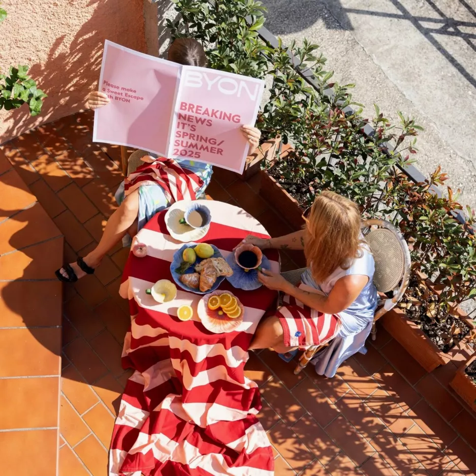 Filiżanka BYON POPPY beżowa 400ml