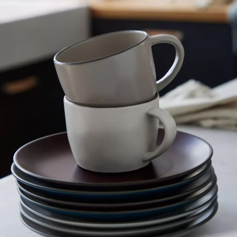 Kubek COSTA NOVA STACKED ORGANIC 360 ml piaskowy kamionkowy