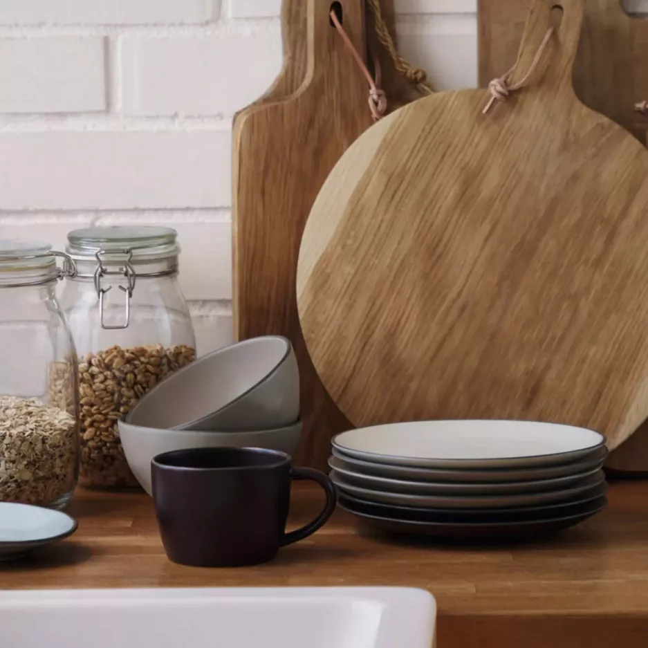 Kubek COSTA NOVA STACKED ORGANIC 360 ml bordowy kamionkowy