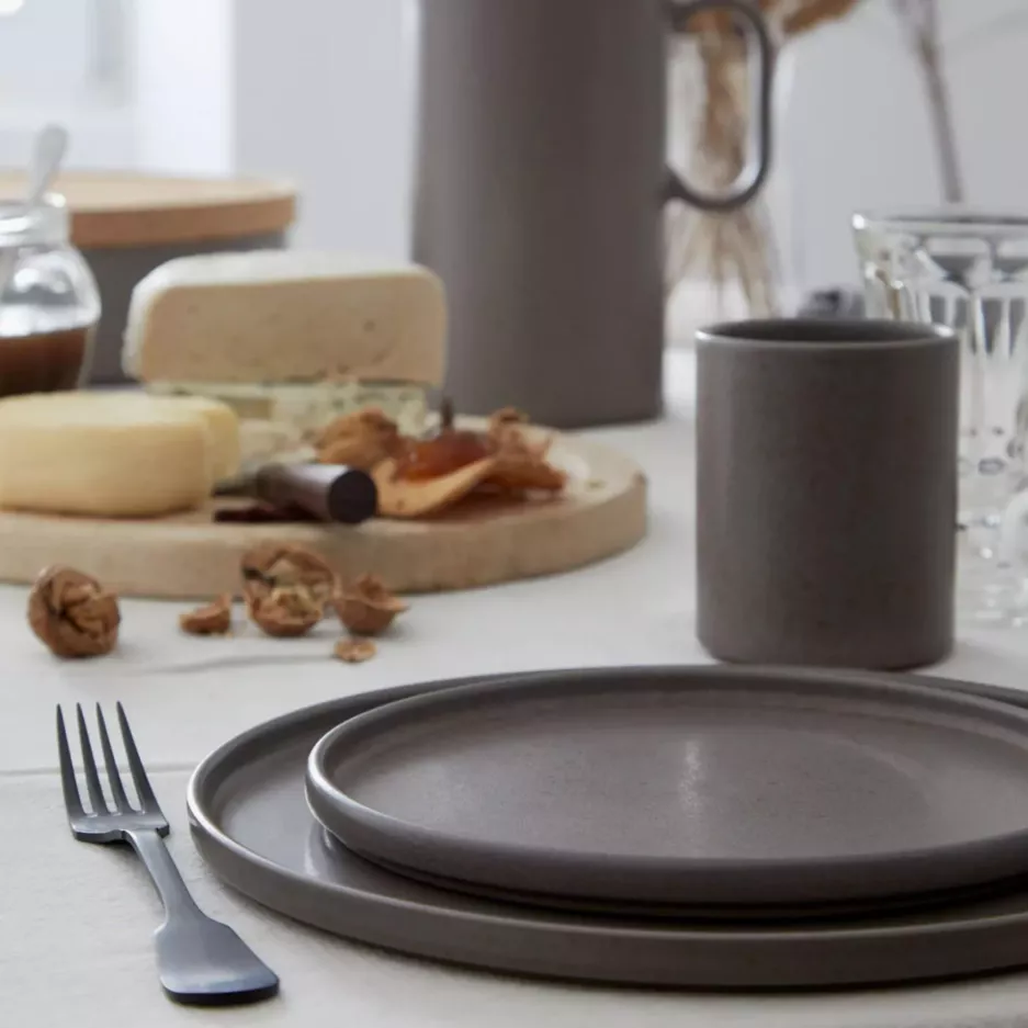 Talerz śniadaniowy COSTA NOVA REDONDA 21 cm beżowy kamionkowy