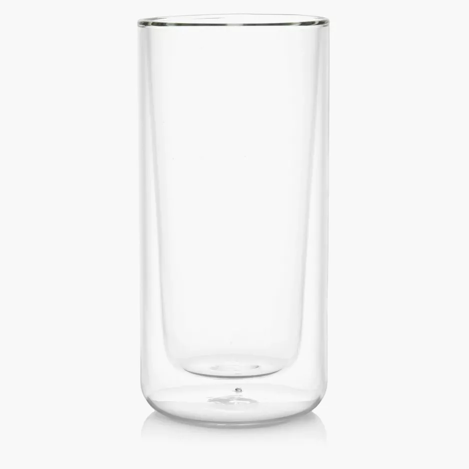 Szklanki do drinków napojów termiczne DUKA ELIN 2 sztuki 470 ml szklane