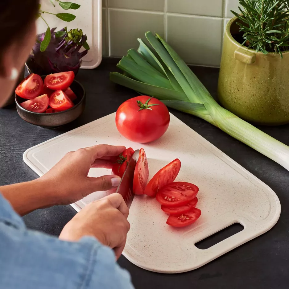 Deska do krojenia GASTROMAX 32x25 cm kremowa