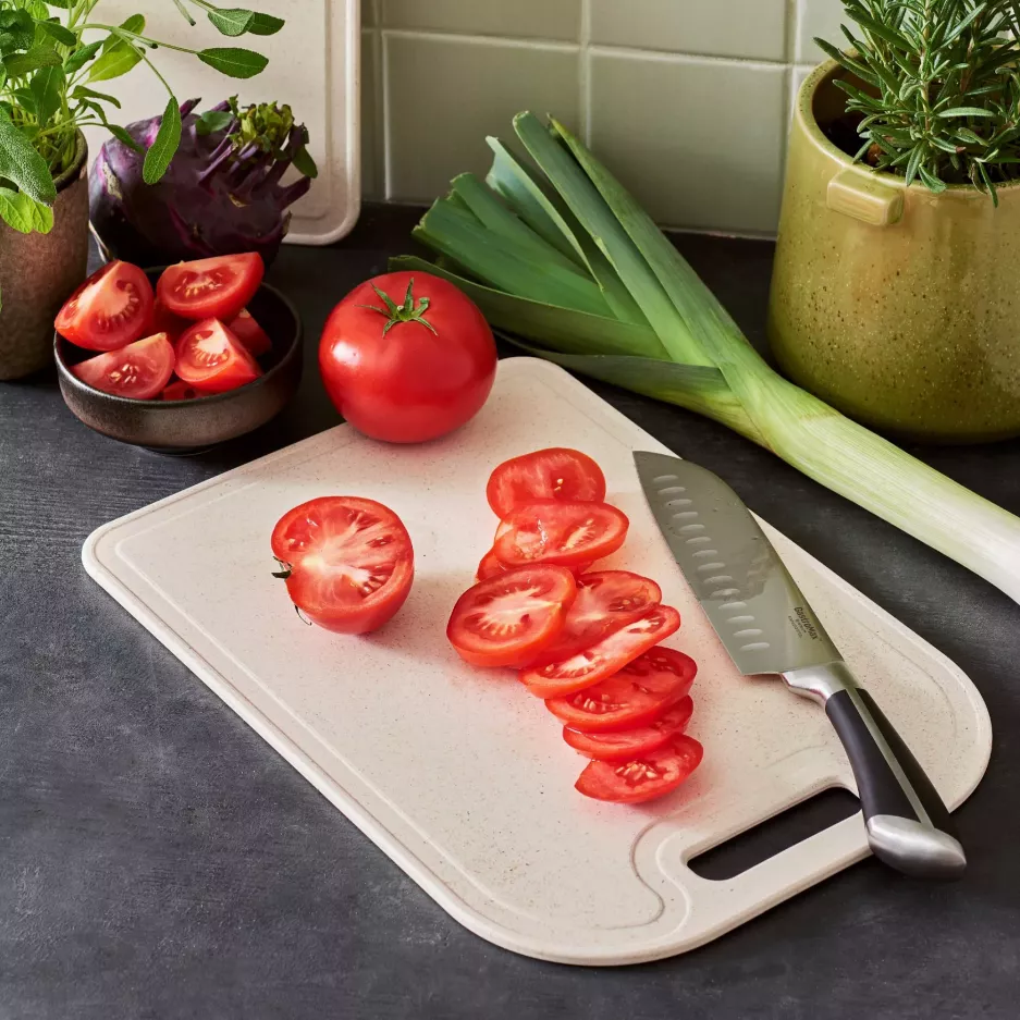 Deska do krojenia GASTROMAX 32x25 cm kremowa