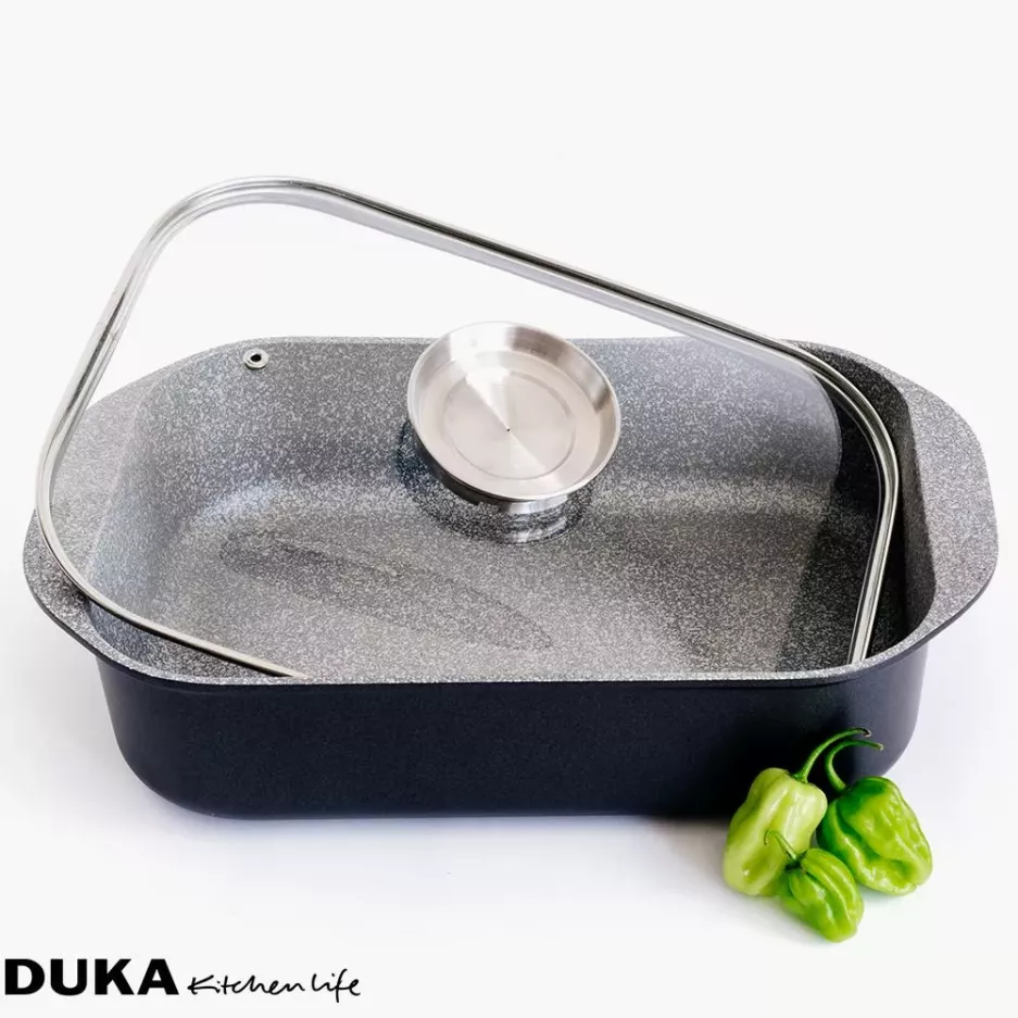 Brytfanna z pokrywką DUKA GOTA COOK 6200 ml aluminium