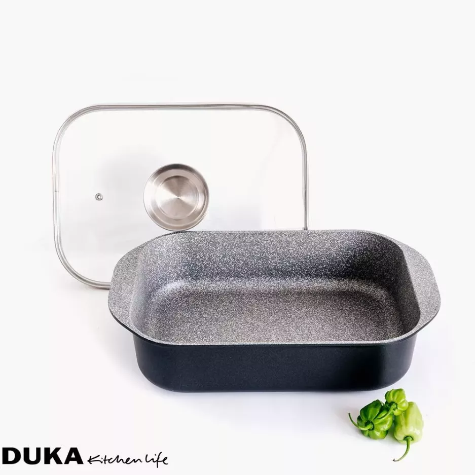 Brytfanna z pokrywką DUKA GOTA COOK 6200 ml aluminium