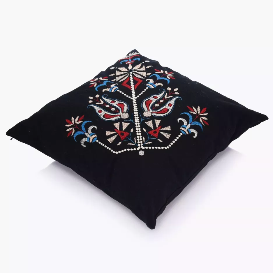Poduszka świąteczna dekoracyjna DUKA HERRITAGE 50x50 cm czarna