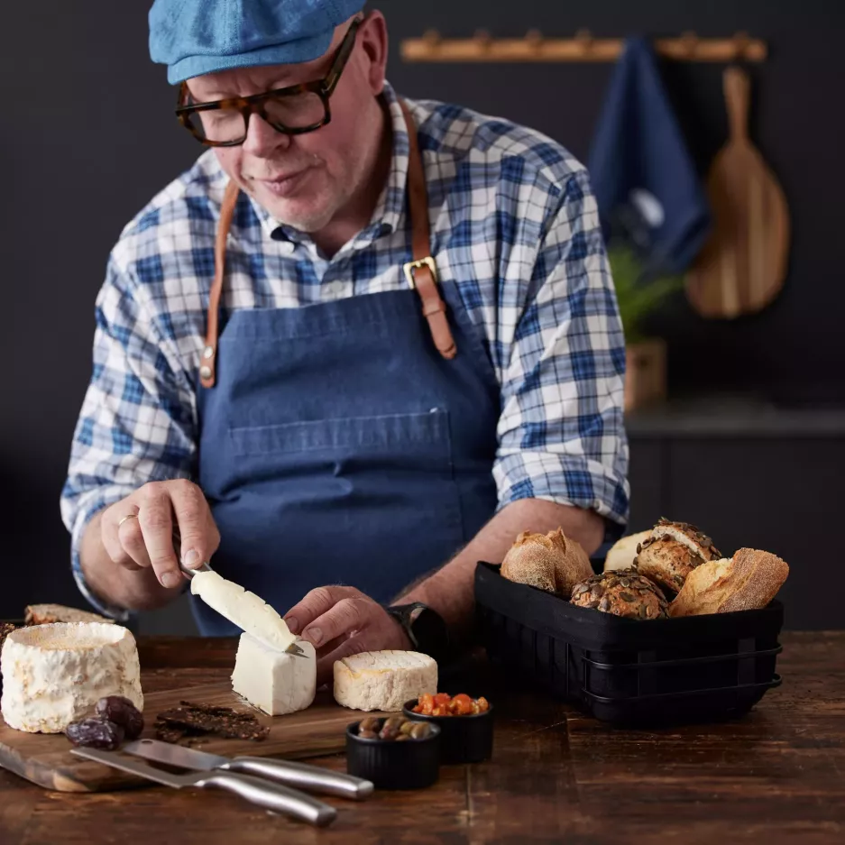 Koszyk na pieczywo HOLM 27 x 17 x 9 cm czarny