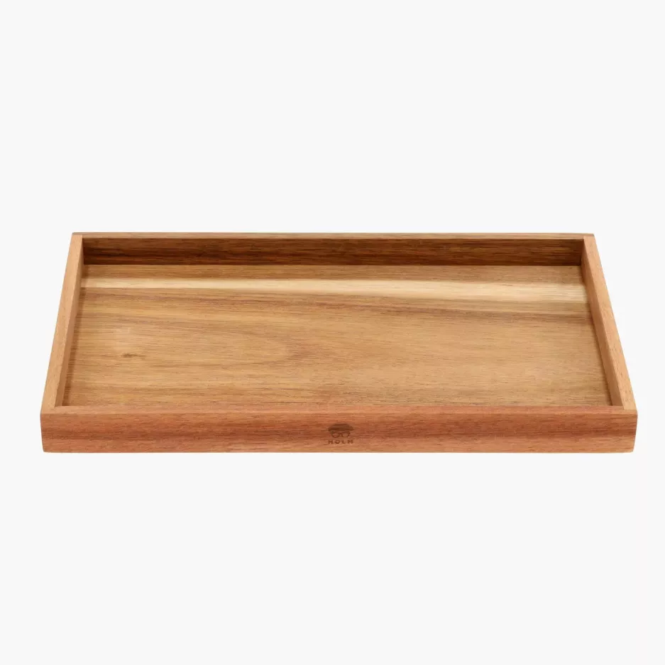 Taca HOLM 35x20x3 cm drewno akacjowe