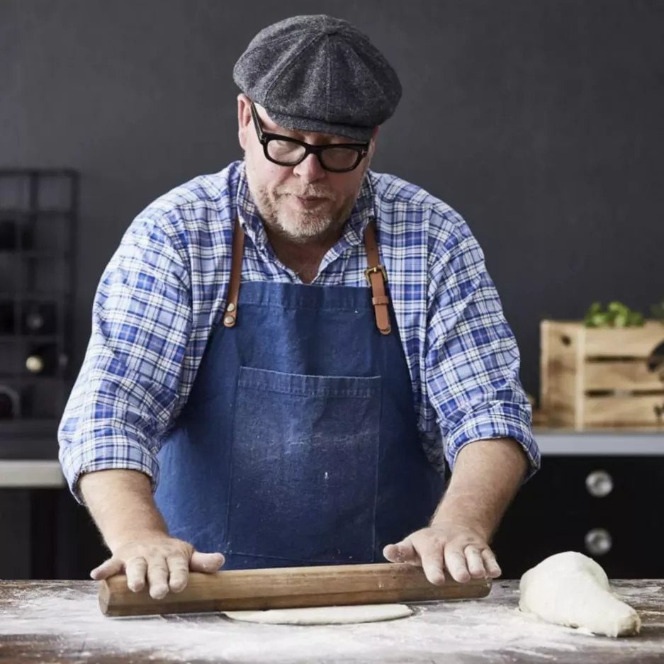 Fartuch HOLM 70 x 90 cm Niebieski