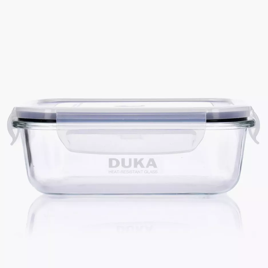 Pojemnik na żywność lunchbox DUKA KITCHEN 1000 ml szkło