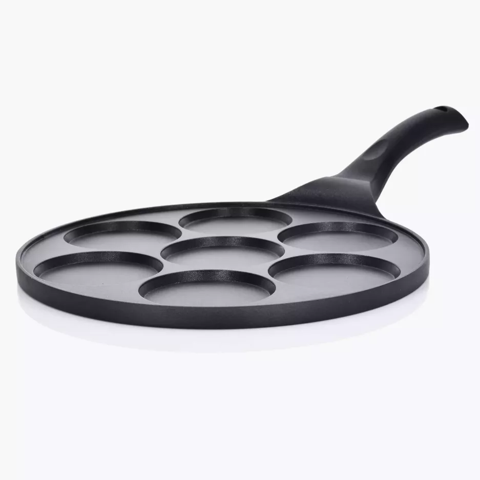 Patelnia do pancakes indukcja DUKA KRISPA 26 cm czarna aluminium