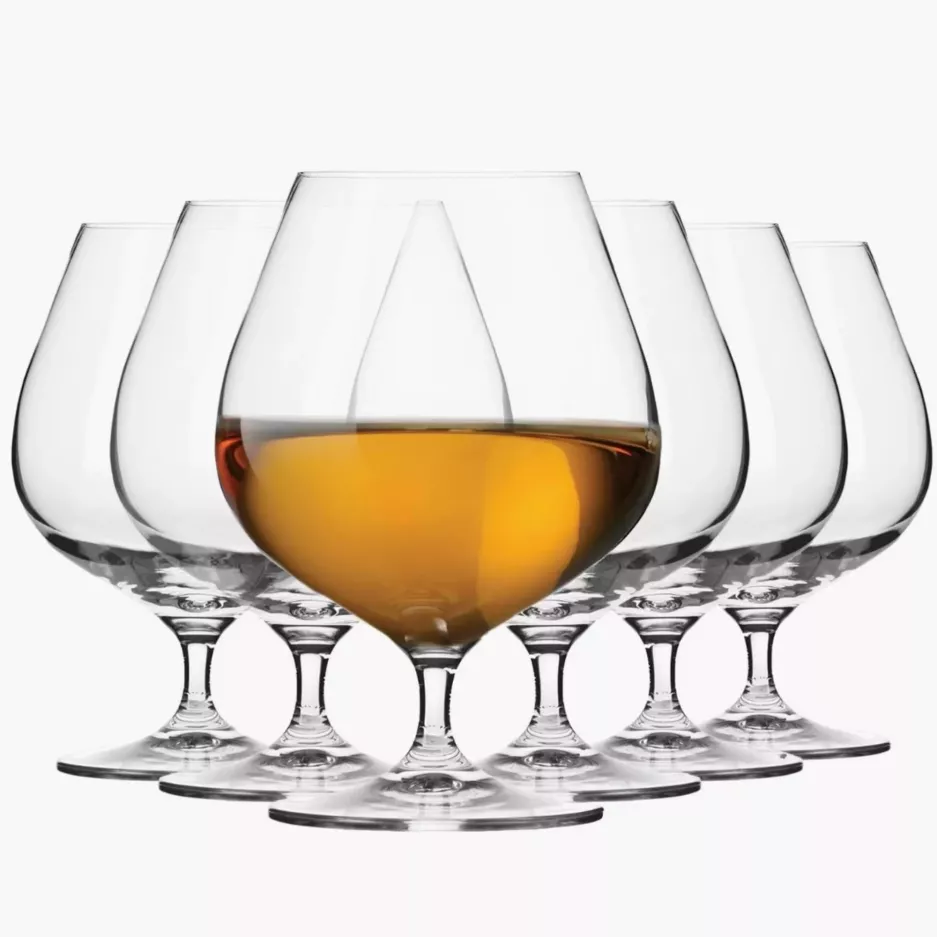 Kieliszki do koniaku KROSNO HARMONY 6 szt. 550 ml szklane