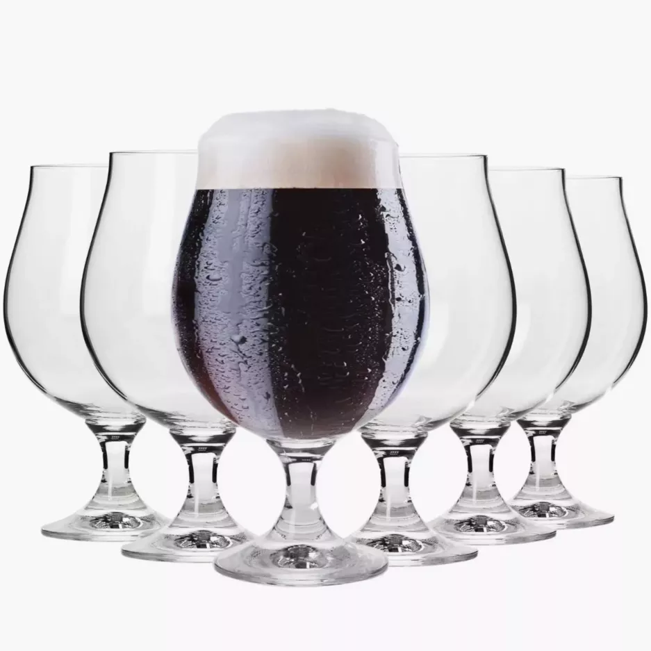 Kieliszki do piwa KROSNO ELITE 6 szt. 500 ml szklane