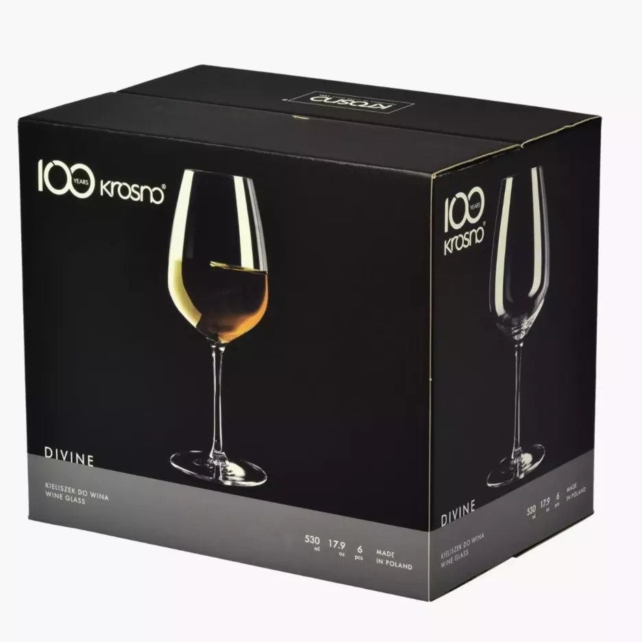 Kieliszki do białego wina KROSNO DIVINE 460 ml 6 szt.
