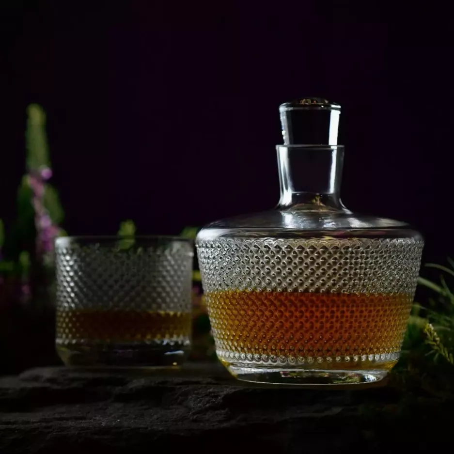 Komplet do whiskey KROSNO Perfect Serve Scotland karafka 750 ml i 2 szklanki 270 ml