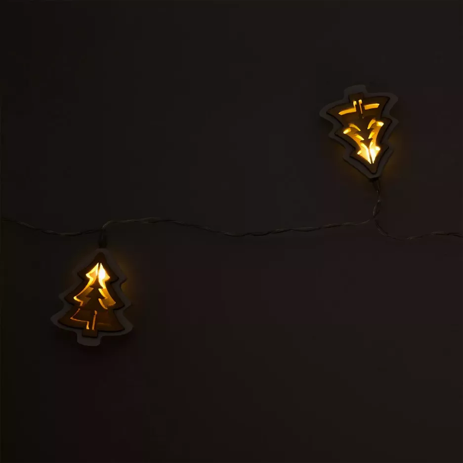 Girlanda świąteczna DUKA LJUS lampki LED 1,8 CM choinka drewniana