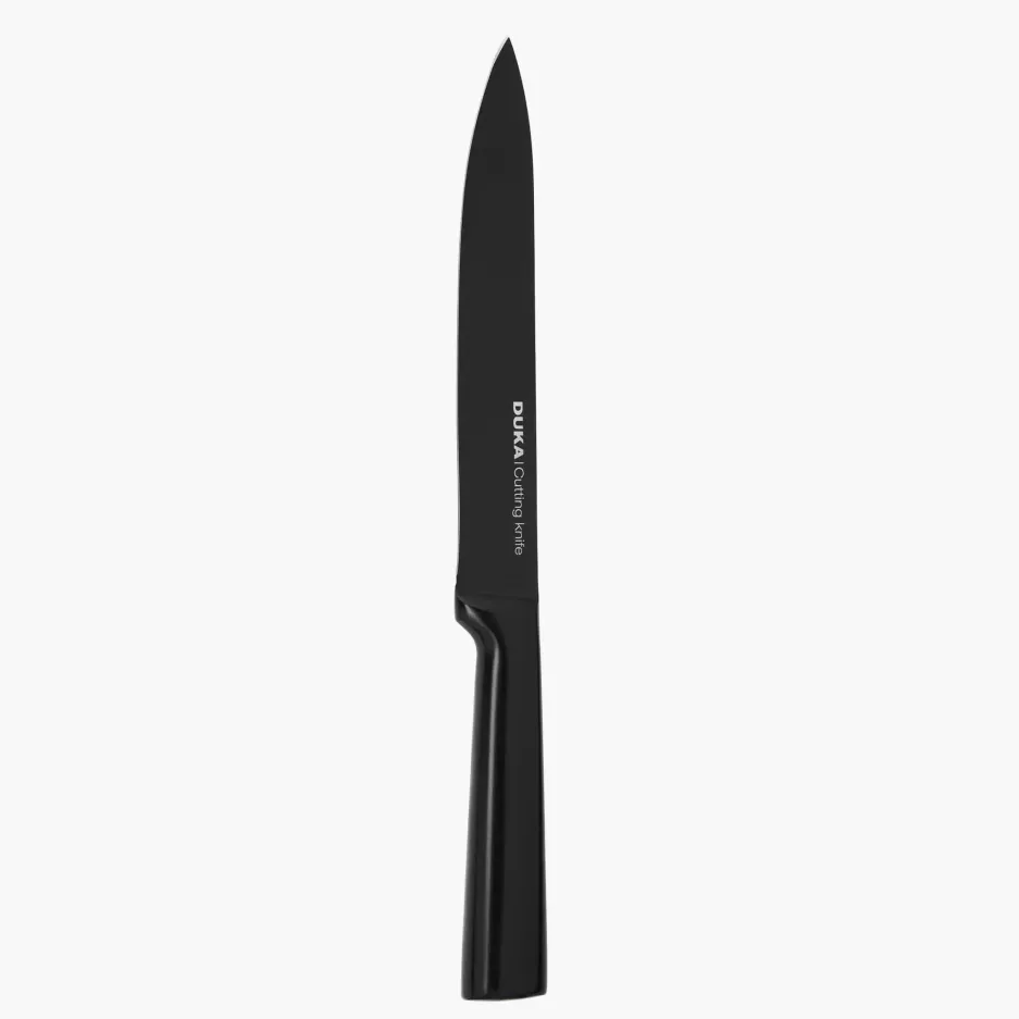 Nóż uniwersalny DUKA LOFT 20 cm czarny stal nierdzewna