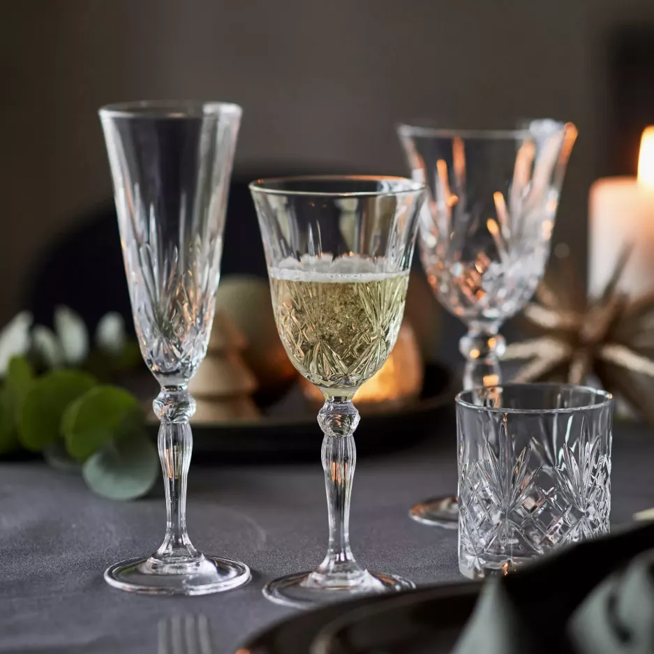 Szklanki do napojów LYNGBY MELODIA 230 ml 6 szt. szkło kryształowe