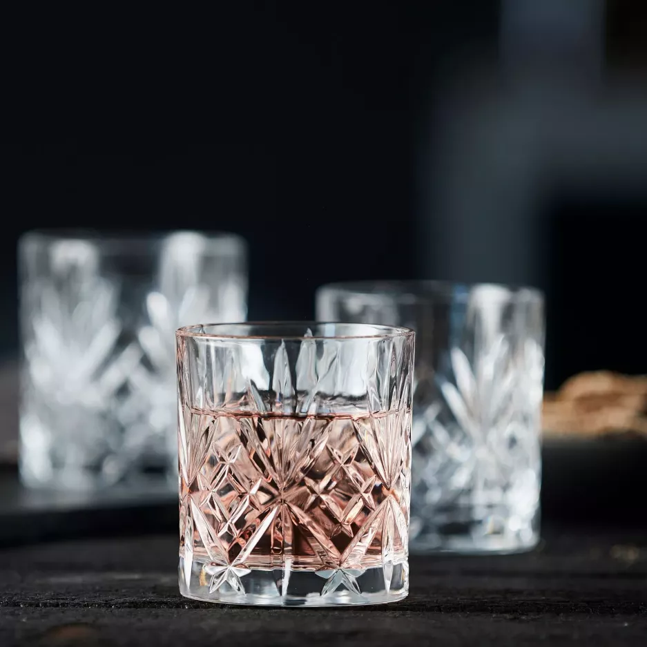 Szklanki do napojów LYNGBY MELODIA 230 ml 6 szt. szkło kryształowe