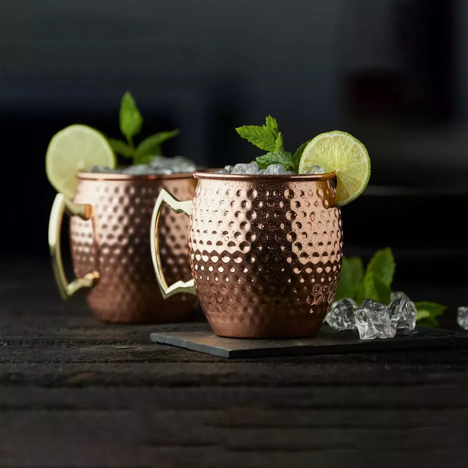 Zestaw kubków LYNGBY MOSCOW MULE 2 szt. 500 ml miedziany