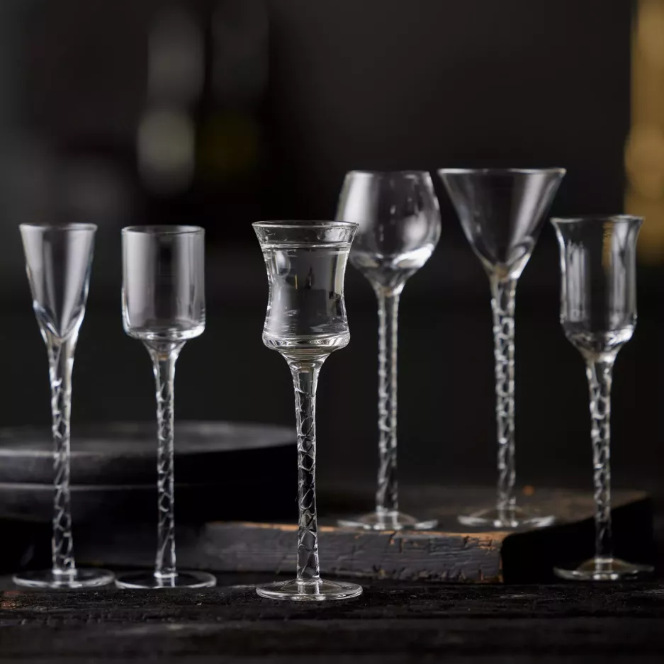 Kieliszki do wódki lub likieru LYNGBY AQUAVIT 6 szt. transparentne