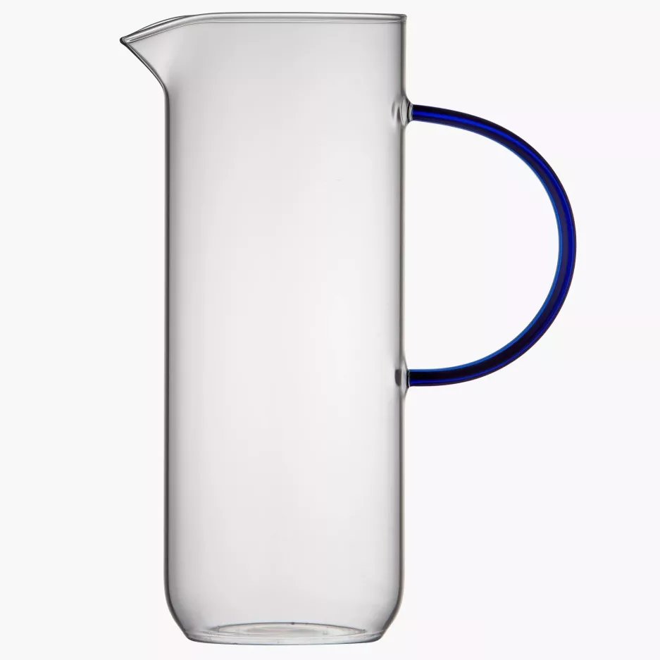 Dzbanek do napojów LYNGBY TORINO 1,1 l niebieski szklany