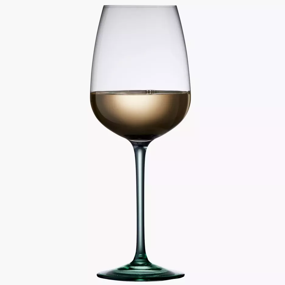 Kieliszki do białego wina LYNGBY VIENNA 530 ml 4 szt. zielone