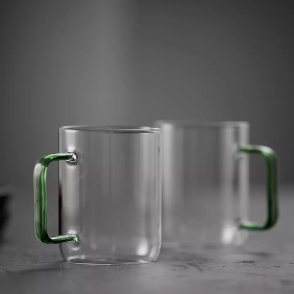 Kubki do napojów LYNGBY TORINO 2 szt. 400 ml zielone