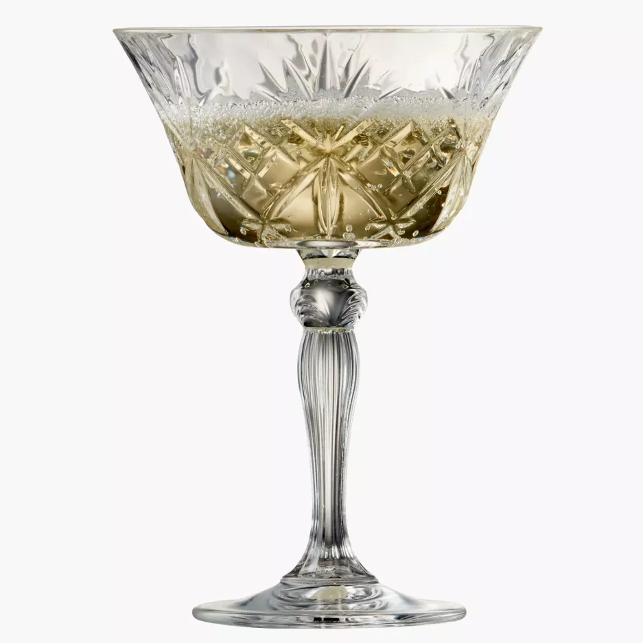 Kieliszki do szampana koktajli LYNGBY MELODIA 260 ml 4 szt. szklane