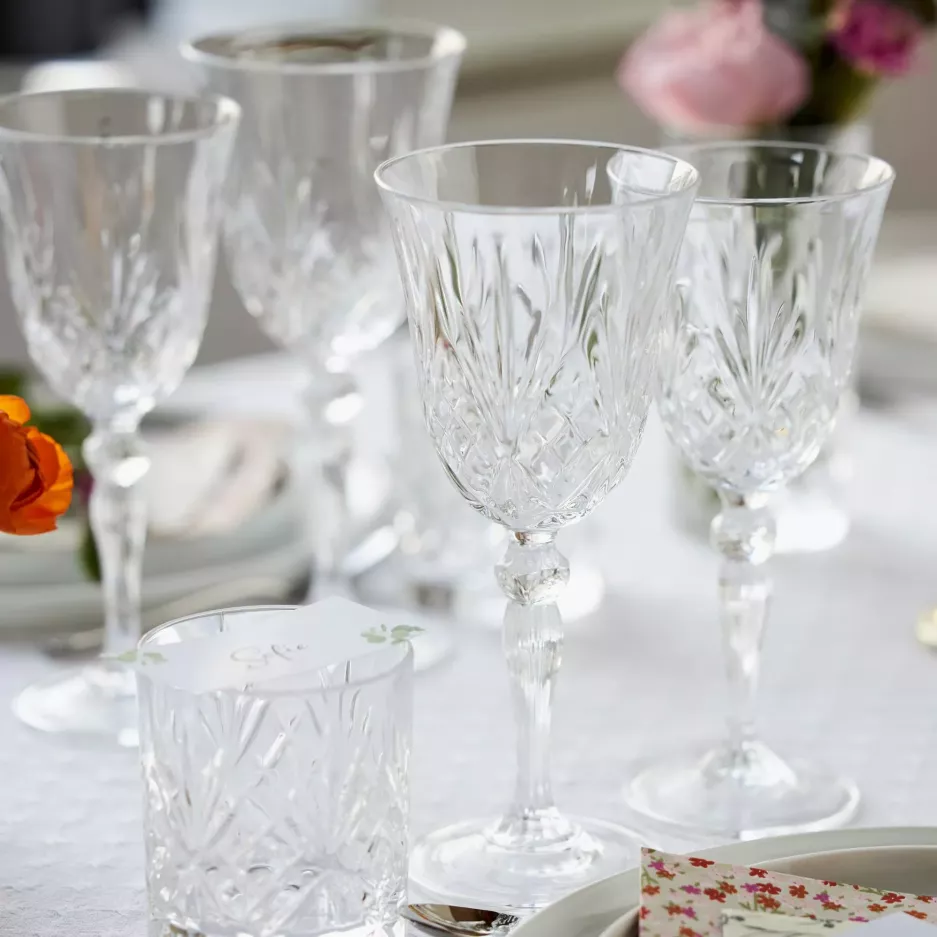 Kieliszki do czerwonego wina LYNGBY MELODIA 270 ml 4 szt. szkło kryształowe